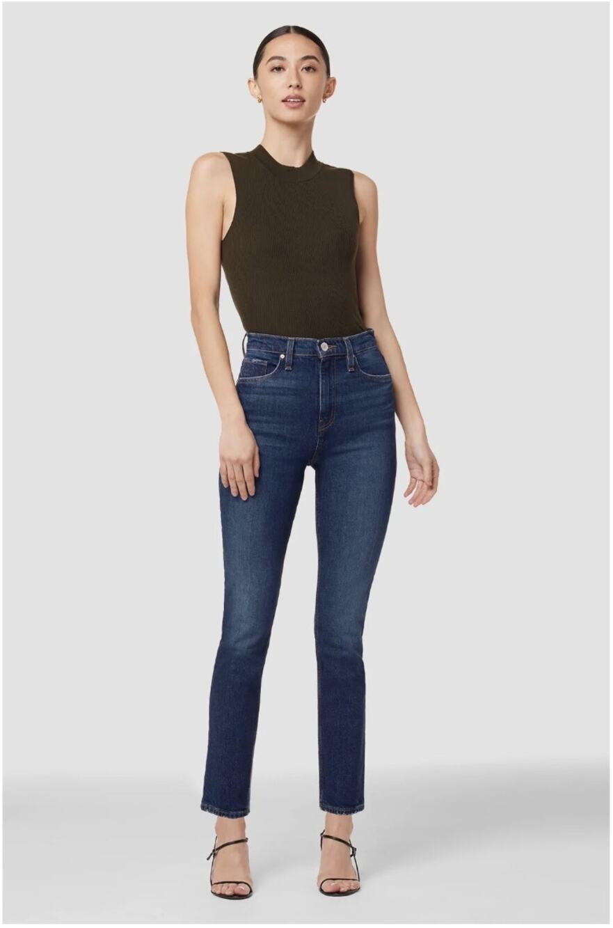HUDSON NWT Harlow Ultra High Rise Cigarette Ankle Denim Jean in Harlow // 31